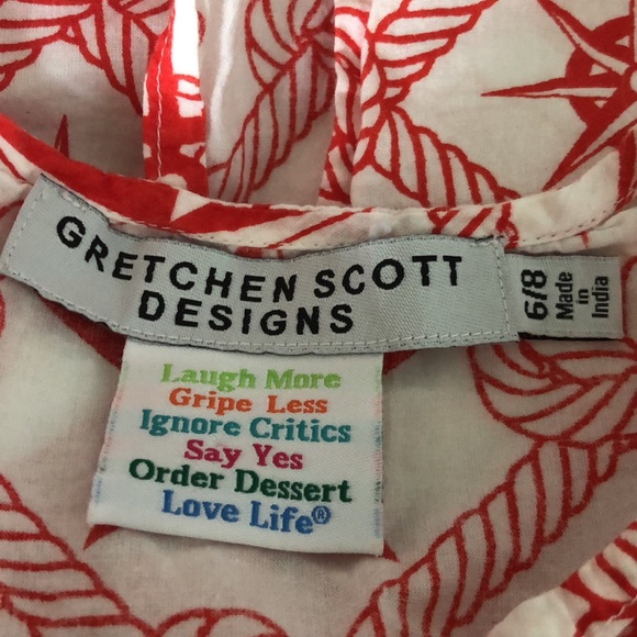 Girls nautical tunic, swim cover up - Picture 2 of 3